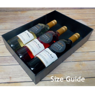 BULK Gift Basket Kit - (Large) WICKER EASY FOLD TRAYS / RED ACCESSORIES x10