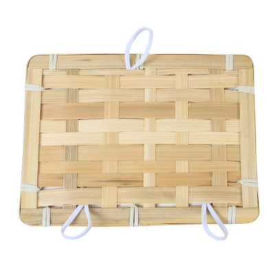 Lightweight BAMBOO HAMPER Basket - 20x15x6cm (BAMBOO LID)