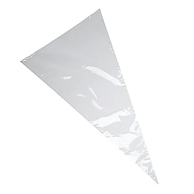 CLEAR CONE CANDY BAGS (pk250) - 250x460mm