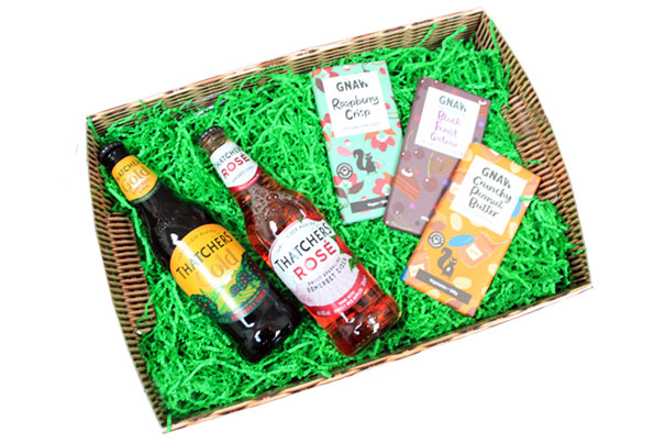 Fold Up Gift Tray (41x30x12cm) - WICKER BASKET